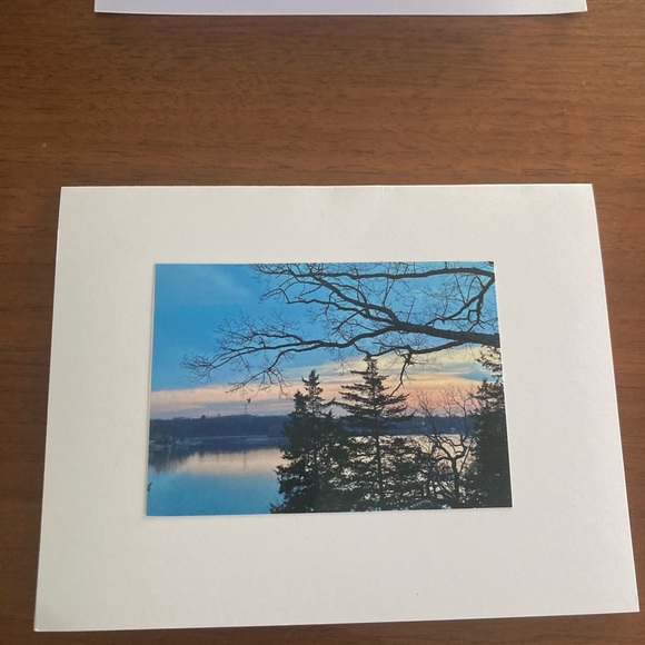Blank Note Cards with Lake Views - Picture 3 of 6